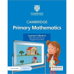 NEW Cambridge Primary Mathematics Learner's Book 6 with Digital Access (1 Year)